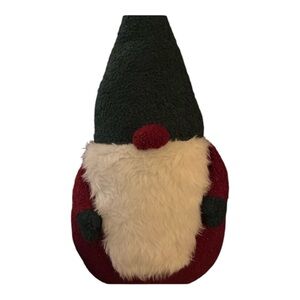 HUGE- Festive Gnome Plush with Red and Green Hat